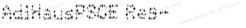 AdiHausPSCE Reg字体转换